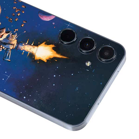 Marvel Rocket Raccoon Rocket Ride Galaxy A36 5G Skin